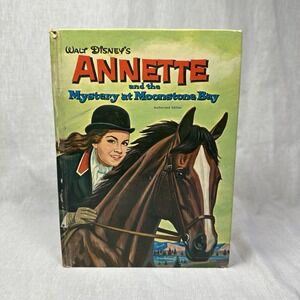 Walt Disney's Annette and the Mystery at Moonstone Bay 1962 Doris Schroeder Book